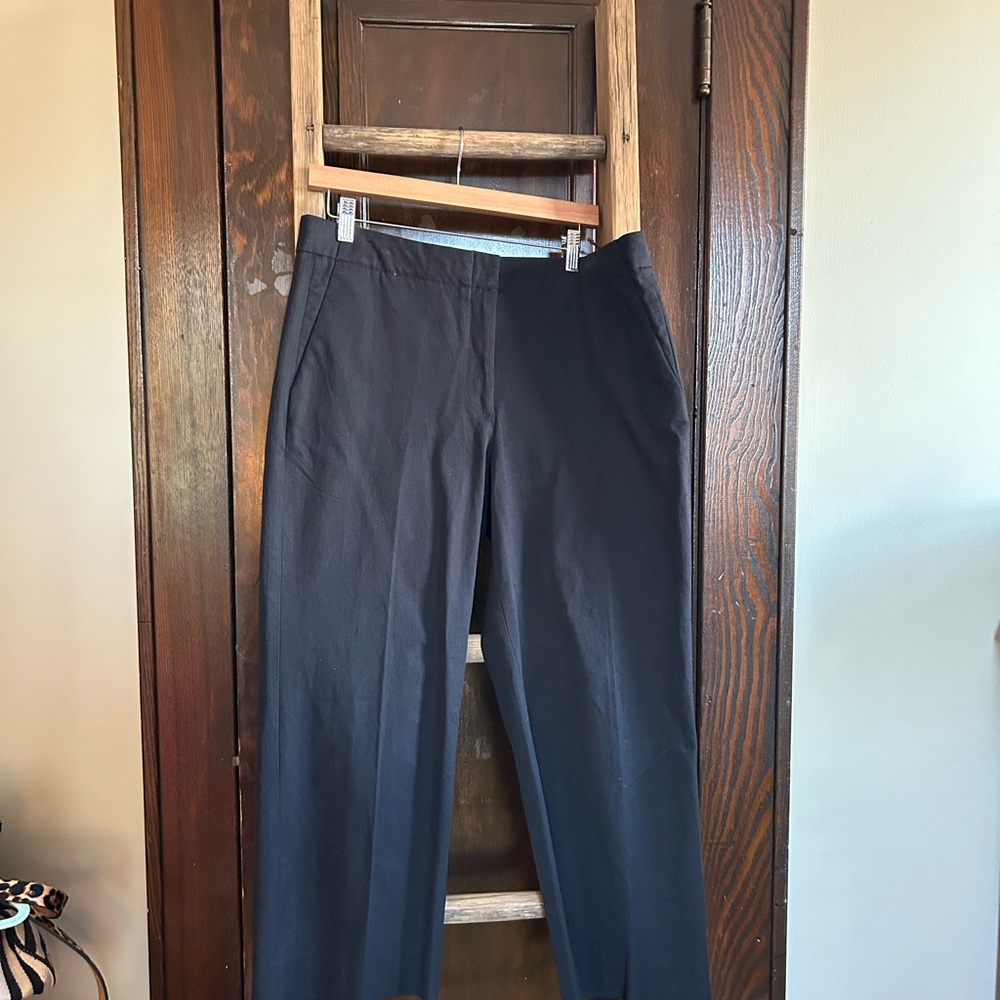 J. Crew Patio Pants, NWT, Black, size 12, perfect fit - Picture 3 of 6